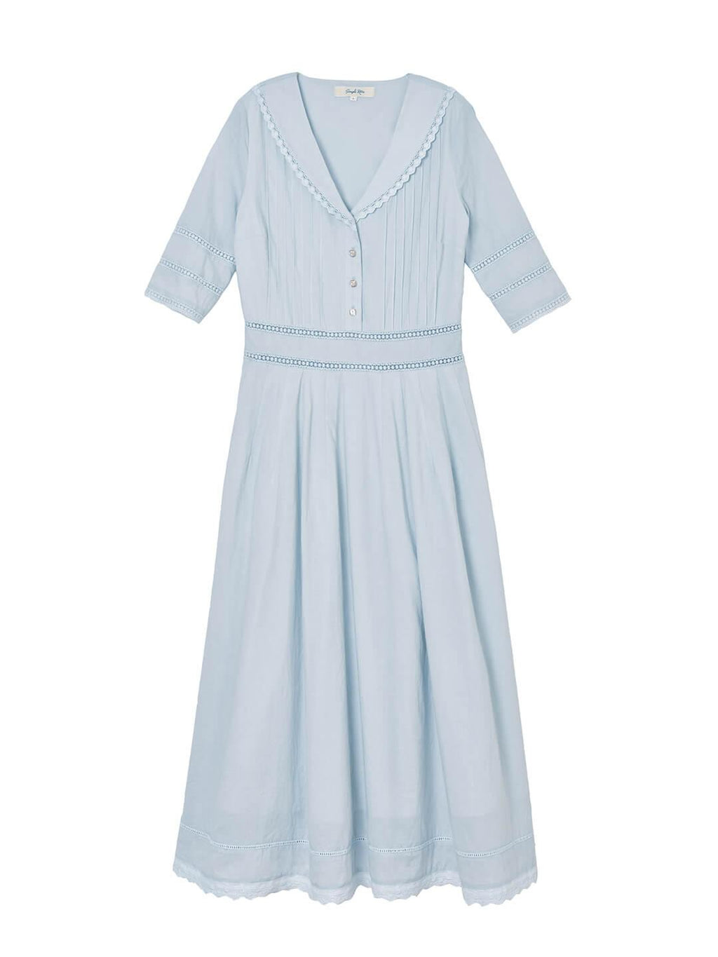 Robe Midi Paysanne 100% Coton