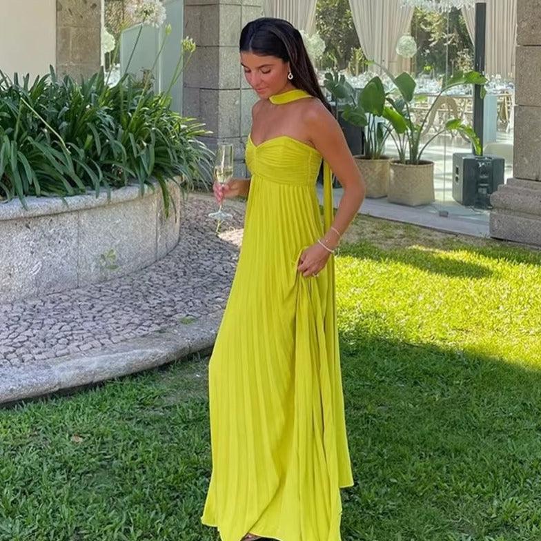 Robe Longue Élégante Lune