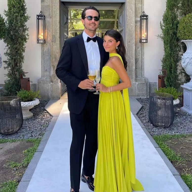 Robe Longue Élégante Lune